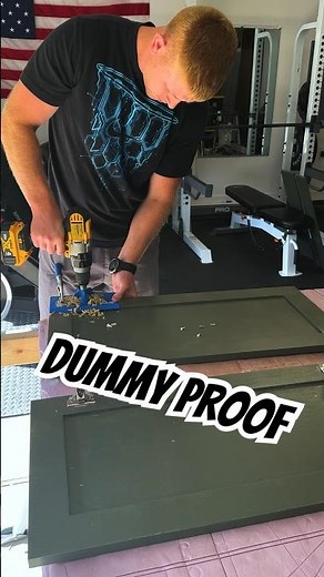 How to Install Blum Concealed Hinges using the Kreg Jig #diy #woodworking #cabinet