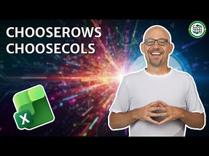 Excel Tips: Use CHOOSECOLS and CHOOSEROWS for Flexible Data Selection