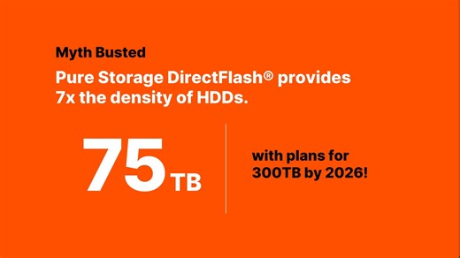 Bust the myths and learn the hard truth about hard disk drives. Embrace the future of all-flash performance at hard disk prices with sustainable, scalable Storage-as-a-Service. https://purefla.sh/3JGi2DB #data #DataStorage #PureStorage #IT #innovation #technology #STaaS #SaaS #energy #sustainability #HDD | Pure Storage | Facebook