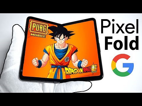 Google Pixel Fold Unboxing - $1900 Foldable Phone! (PUBG x Dragon Ball Super)