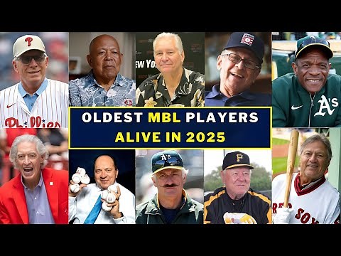 ⚾ Oldest Famous MLB Players Still Alive in 2025 – You’ll Be Surprised!