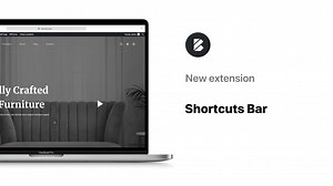 Shortcuts Bar Extension Showcase - Blocksy