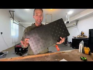 VEVOR Garage Tiles Interlocking, 12 x 12 x 0.53 inch 25 Pack Garage Floor Covering Tiles, Non-Slip