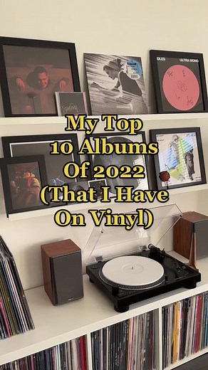 My top 10 albums of 2022 (that I have on vinyl). So many good albums didn’t make the cut! #vinyl #vinylrecord #vinyltok #vinylcollection #vinylcommmunity #vinylcheck #top10albumsof2022