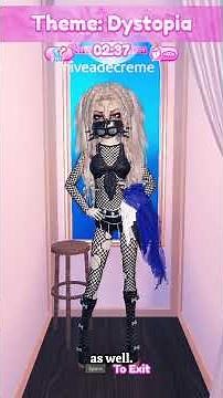 Styling the theme- Dystopia in DTI #dresstoimpress #roblox #dti