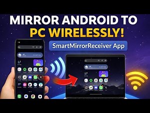 How to Mirror Phone Screen to Windows PC Wirelessly (No Cable)