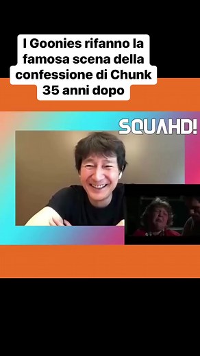 246K views · 3.7K reactions | I Goonies rifanno la famosa scena della confessione di Chunk 35 anni dopo | Cristian - The Next Line | Facebook