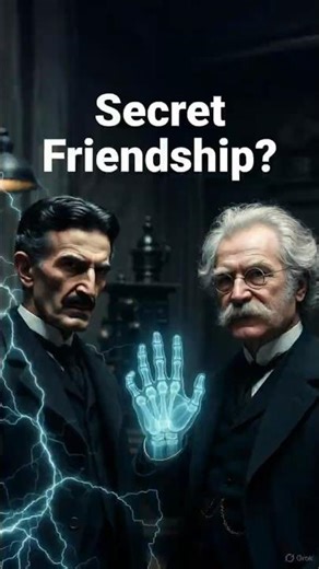 Tesla's Hidden Best Friend? Famous Writer #shorts