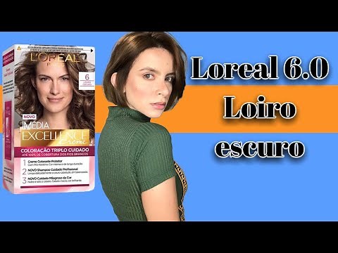 🟣RETOCANDO A RAIZ LOREAL 6.0 - Loiro escuro