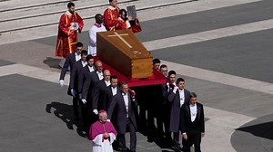 Who were the pallbearers at Pope Francis' funeral?