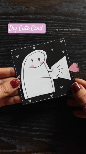 CUTE Valentines Day Card with Hidden Message!