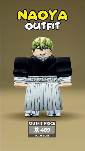 Naoya Outfit Idea #roblox