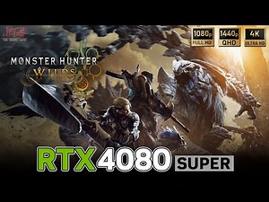 Monster Hunter Wilds | RTX 4080 Super | FHD, QHD, 4K benchmarks