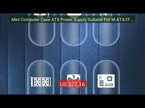 Mini Computer Case ATX Power Supply Suitable For M-ATX/ITX Mot... — Hot Deal 2026 | Limited Offer!