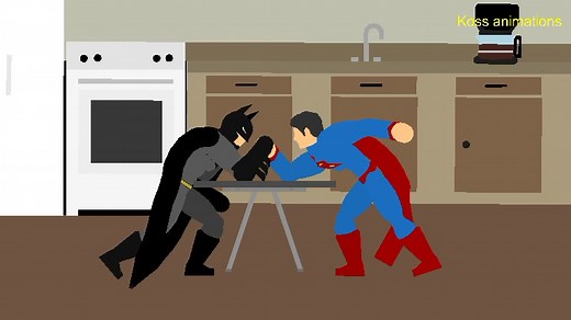 Batman vs Superman arm wrestling #super #summer #superman #batman #wrestling #armwrestling