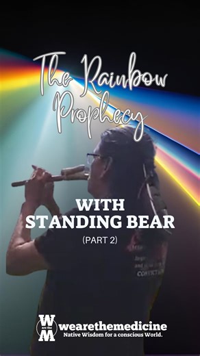 🌈 The Rainbow Prophecy (Part 2) The Predictions 500 years ago, Indigenous Elders predicted this moment. 🔮⏳ Part 1 told us about the prophecy—now Standing Bear reveals the dark visions that had to unfold first: the great loss 💔, the disappearance of the Buffalo 🦬, and the skies and waters turning dark 🌧️🌊. This profound wisdom shows us the road we have traveled... and why the Rainbow Warriors are needed now more than ever. ✨🏹 ➡️ What prediction in this clip resonates the most with you toda