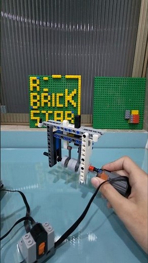 lego piston engine with 2 pistons#lego #pistons