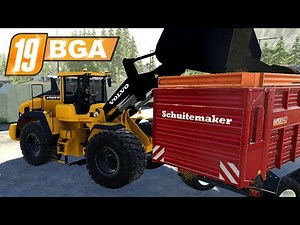 LS19 ZWEISTERNHOF BGA #32 - XXL RADLADER in der BGA im Einsatz | LANDWIRTSCHAFTS SIMULATOR 19