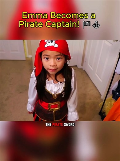 Emma's Pirate Adventure: Becomes a Captain!