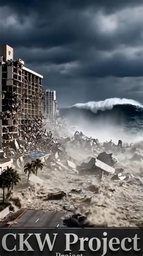 When the Ocean Took It Back #tsunami #shorts