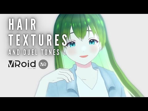 vroid hair textures aren't that scary!