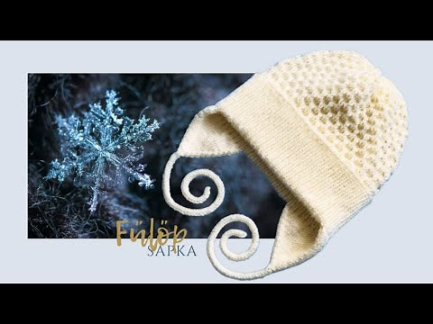 "FÜLÖP" SAPKA ❄️❄️❄️ | Füles sapka körben kötve