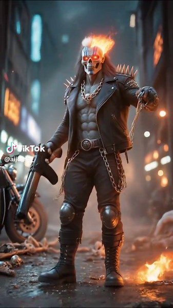 GHOST RIDER FUSIONS: AI Meets MARVEL & DC