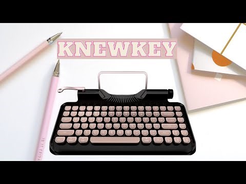 Unboxing the Knewkey keyboard and how to set it up on your Apple Mac.