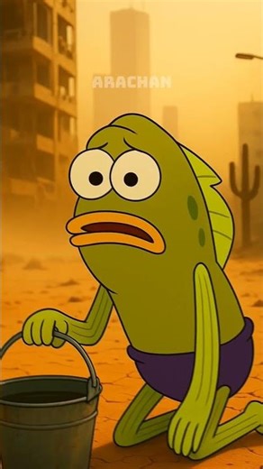 SpongeBob Drained The World's Water#spongebob #shorts