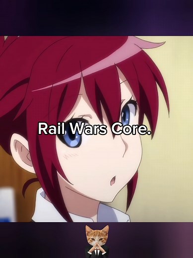 Traincore anime scenes: Rail Wars and train-inspired clips
