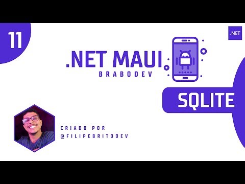 .Net MAUI | .Net 8.0 | Integrar com SQLite | Aula 11