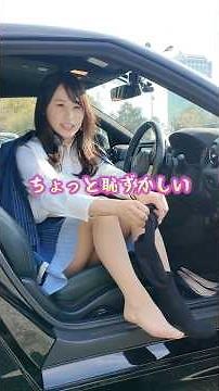 I tried approaching a woman who drives a GT-R...