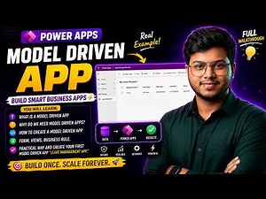 Power Apps Model Driven App Tutorial 🔥| Build Your First Real Business App (2026)