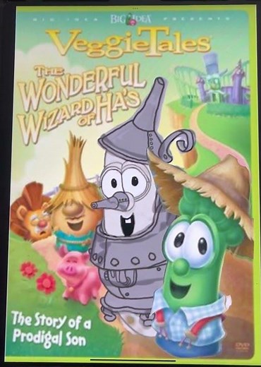 Veggietales the wonderful wizard of ha’s DVD