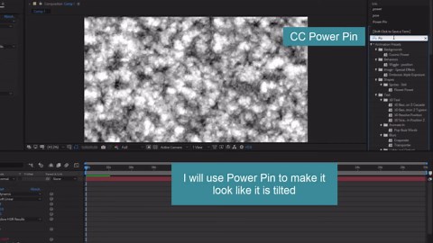 After Effects tutorial - How to create lava pits easily - 108