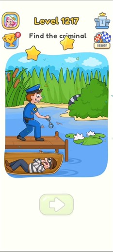 ✨Game Play ✨ Dop 5 (Draw one part) Level - 1217 Games 🎮#trendingshorts #viral