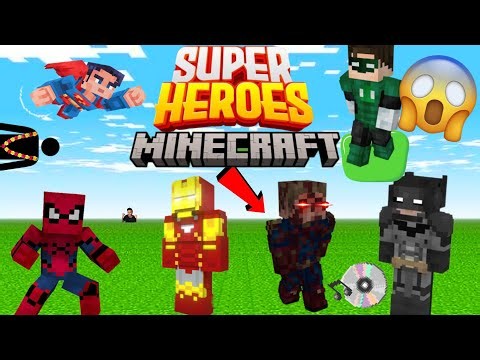 🦸 I Became EVERY SUPERHERO in Minecraft... and It Was INSANE! 🤯⚡