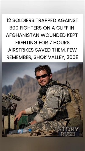 12 vs 300. 7 hours. They held the cliff. Shok Valley. 🇺🇸#ShokValley #Army #Heroes #NeverForget