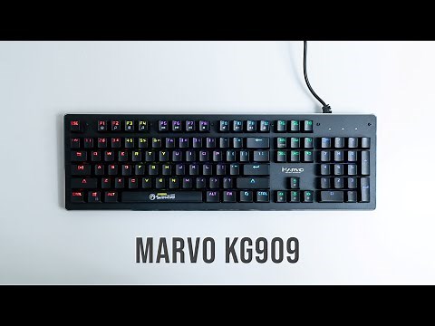 Marvo Scorpion KG909 Review | Outemu Blue Mechanical Gaming Keyboard