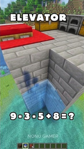 Best Minecraft Realistic Elevator (MATADOR) #minecraft #shorts