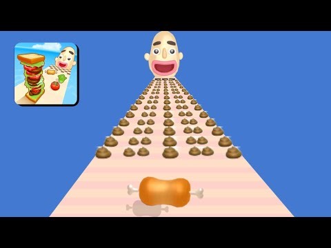 Sandwich Runner 🆚 Save Balls 🔥 Ultimate Race Challenge! Walkthrough (iOS Android) 2048 Gameplay