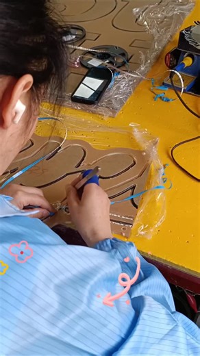 Repsn sign on Instagram: "The process of making a neon light #signmaker #ledneonsign #neonsign #neonflex #customsigns"