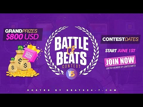 Music Producer Contest "Battle of Beats V5" - Beat Making Contest / Beat Battle | Beats24-7.com