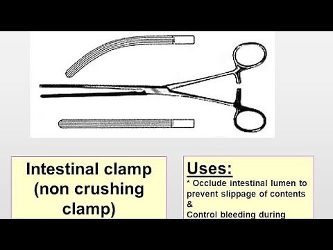 Doyen's intestinal clamp |RKOT| Surgical instrument #operation theatre