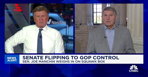 Sen. Joe Manchin: I hope the new administration understands the depth of our indebtedness