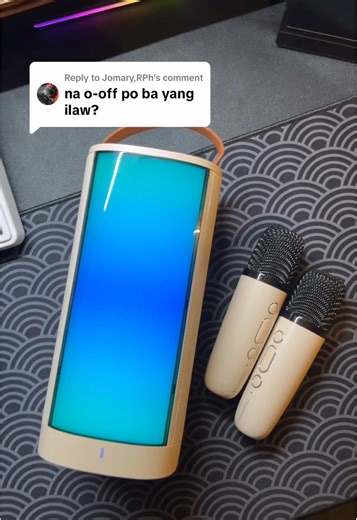 Paano Patayin ang Ilaw ng Orashare BS10 Karaoke Speaker
