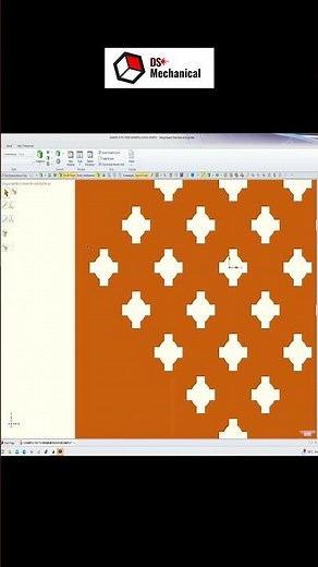 Patterning in DSM #madewithDesignSparkMechanical #shorts