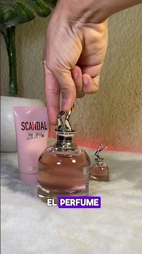 Un perfume muy dulce y sensual para mujer: Jean Paul Gaultier Scandal 🌸💃 #perfume #scandal