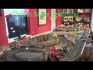 Slot car track layout