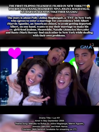 SOAFER LOVE THIS SERIES KASE MARVIN & JOLINA ANG MGA BIDA❤ GMA really gave their all para sa MarJo reunion na ito🥹 Tbh, sa GMA ko unang nakilala ang Marvin & Jolina loveteam kaya nagulat ako when I saw them sa mga 90s movies ng Star Cinema. I instantly became their fan. Ang cute din the MarkJen dito☺ @marvin_agustin @mariajolina_magdangal @jenmercado15 @markangelosantosherras I do not own the video clip featured. No copyright infringement intended. Credits to GMA Network. #fyp #viral #pinoy #th